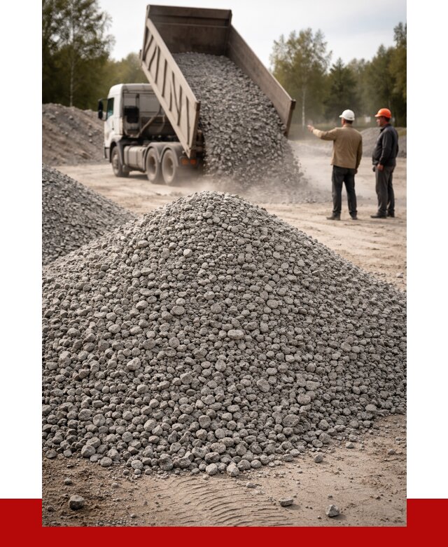 Гранитный щебень фракция 0-5 в Ярцеве от 2950 руб ПРОНЕРУДРцв