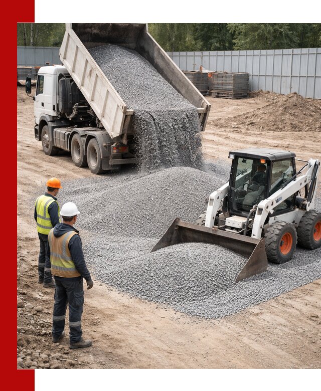 Доставка и продажа гранитного щебня фракции 0-5 в Ярцеве