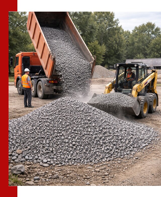 Купить гранитный щебень фракции 5–10 в Ярцеве с доставкой