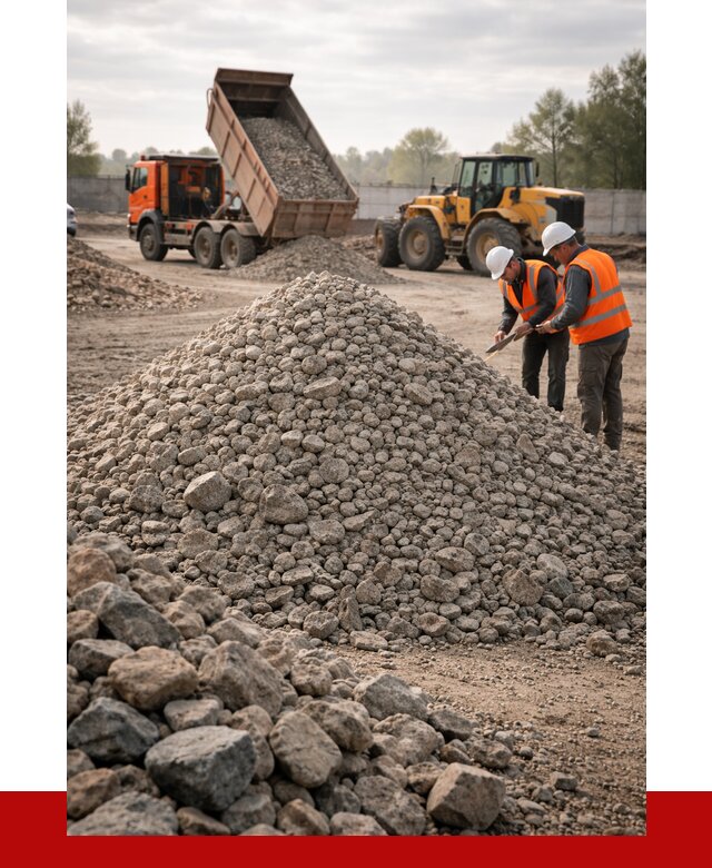 Гранитный щебень фракция 40-70 в Ярцеве от 2544 руб ПРОНЕРУДРцв