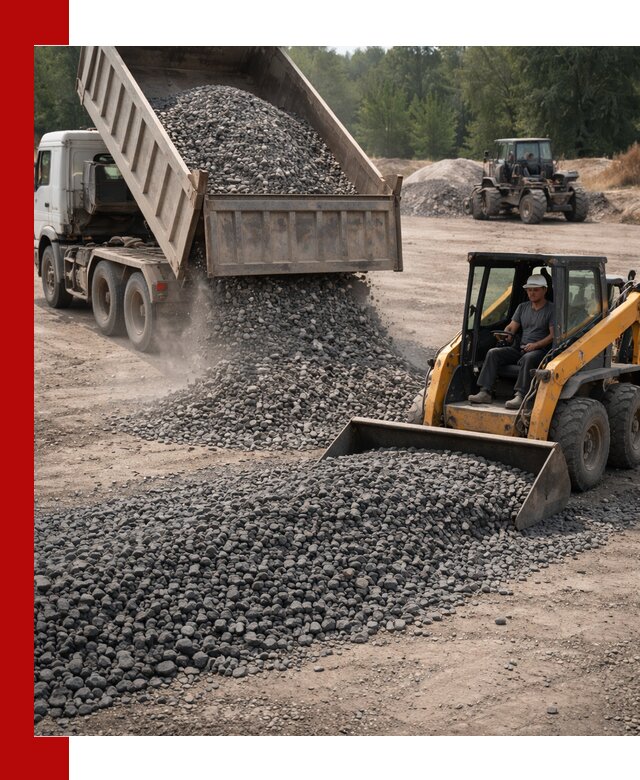 Гранитный щебень фракция 40-70 с доставкой в Ярцеве