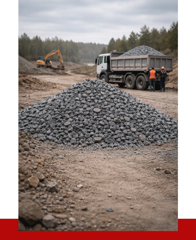 Щебень габбро диабаз фракция 40-70 в Ярцеве от 2238 р-ПРОНЕРУДРцв