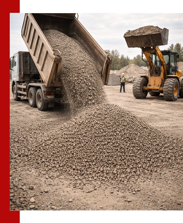 Гравийный щебень фракция 3–10 с доставкой в Ярцеве