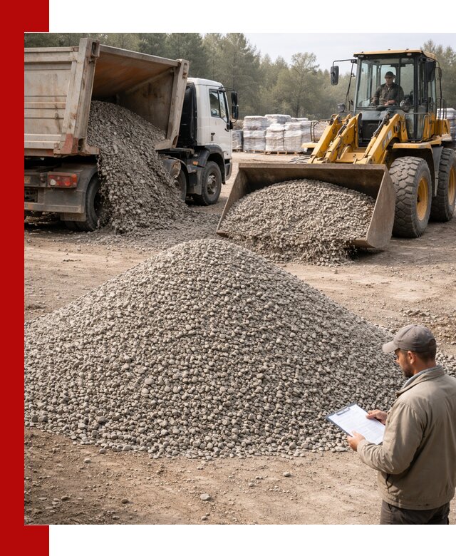 Гравийный щебень фракция 5–10 с доставкой в Ярцеве