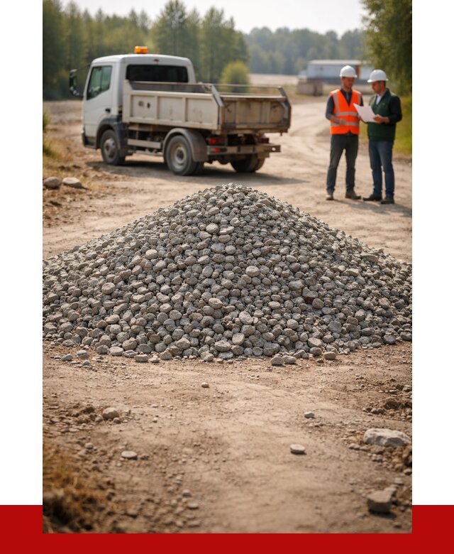 Гравийный щебень фракция 20-40 в Ярцеве от 1221 р. | ПРОНЕРУДРцв
