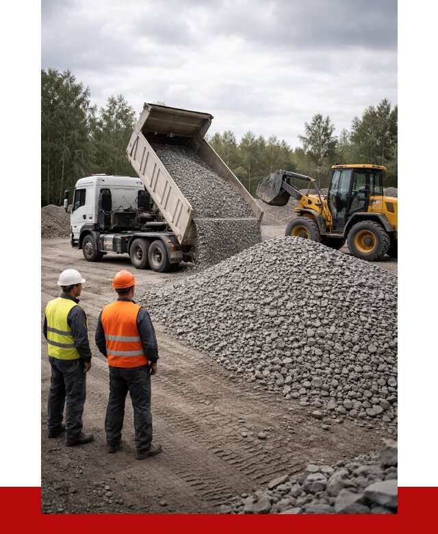 Гравийный щебень фракция 40-70 в Ярцеве от 9665р | ПРОНЕРУДРцв