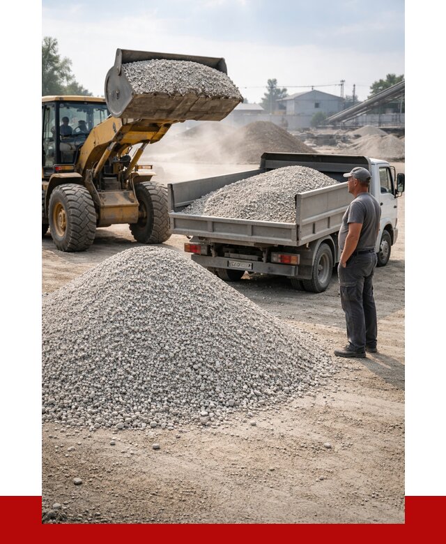 Известняковый щебень фр. 0-5 в Ярцеве от 4273 р. | ПРОНЕРУДРцв