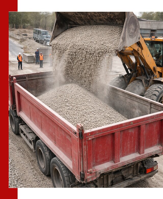 Купить известняковый щебень фракции 0-5 с доставкой в Ярцеве