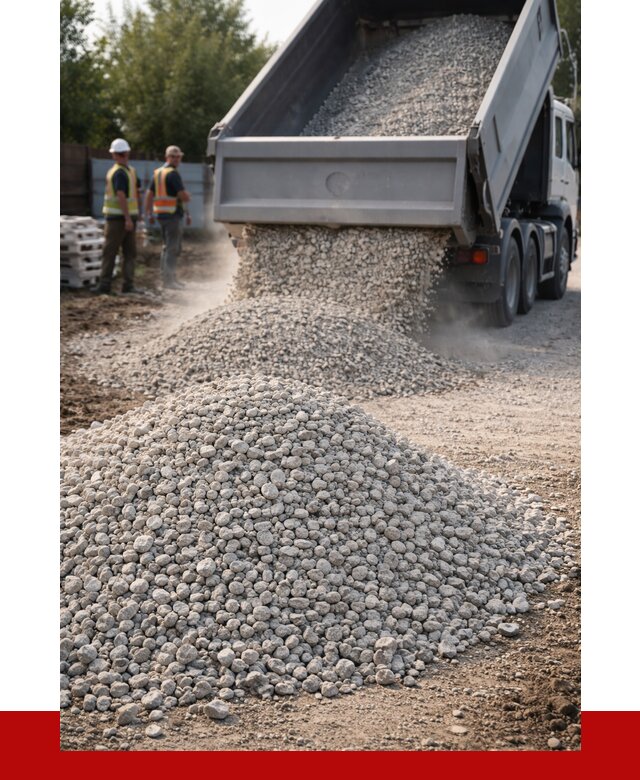 Известняковый щебень фракция 5–10 в Ярцеве от 4273 р ПРОНЕРУДРцв