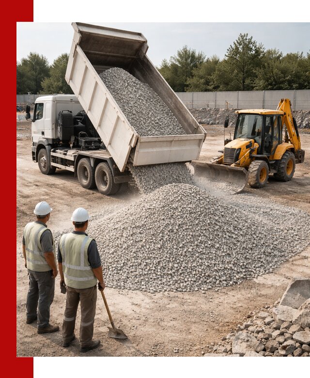 Купить известняковый щебень фракции 5–10 мм с доставкой в Ярцеве