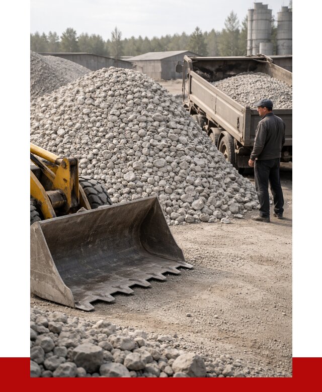 Известняковый щебень фракция 40-70 в Ярцеве от 4273 р. | ПРОНЕРУДРцв