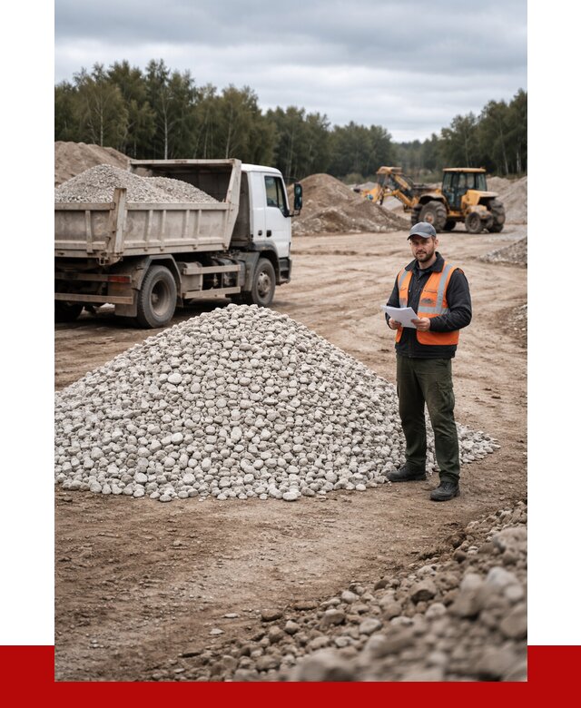 Доломитовый щебень в Ярцеве купить от 2238 р., ПРОНЕРУДРцв