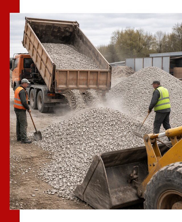 Доломитовый щебень фракции 5-20 с доставкой в Ярцеве