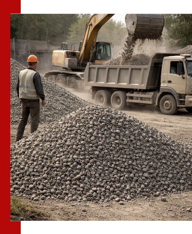 Шлаковый щебень фракция 5-20 с доставкой в Ярцеве