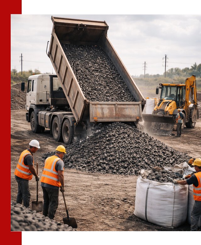 Шлаковый щебень фракция 40-70 с доставкой в Ярцеве