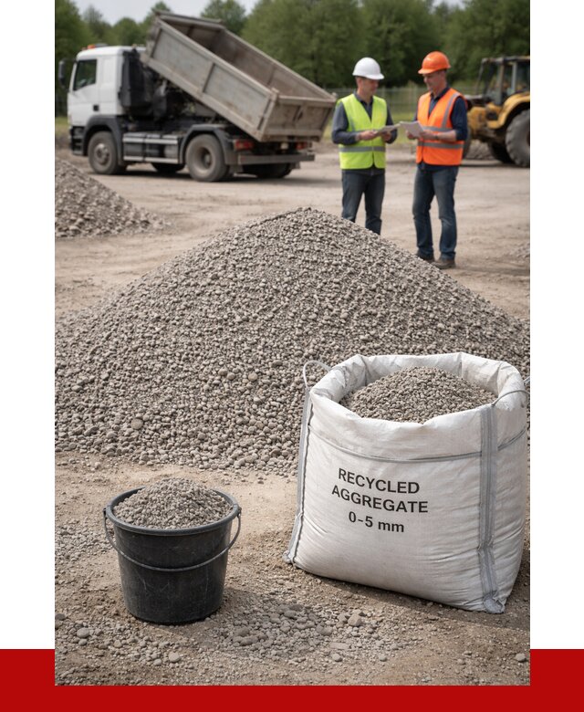 Вторичный щебень фракция 0-5 в Ярцеве от 1628 р. ПРОНЕРУДРцв