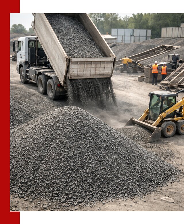 Вторичный щебень фракция 0–5 с доставкой в Ярцеве