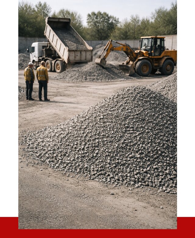 Вторичный щебень фр. 5-20 в Ярцеве от 1628 р. - ПРОНЕРУДРцв