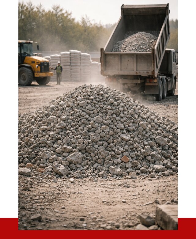 Вторичный щебень фракция 70-150 в Ярцеве от 1424 р. | ПРОНЕРУДРцв