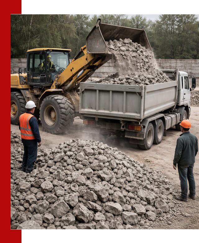 Вторичный щебень фракция 70–150 в Ярцеве с доставкой