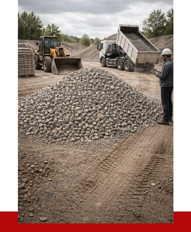 Купить бетонный щебень в Ярцеве, от 3256 р. ПРОНЕРУДРцв