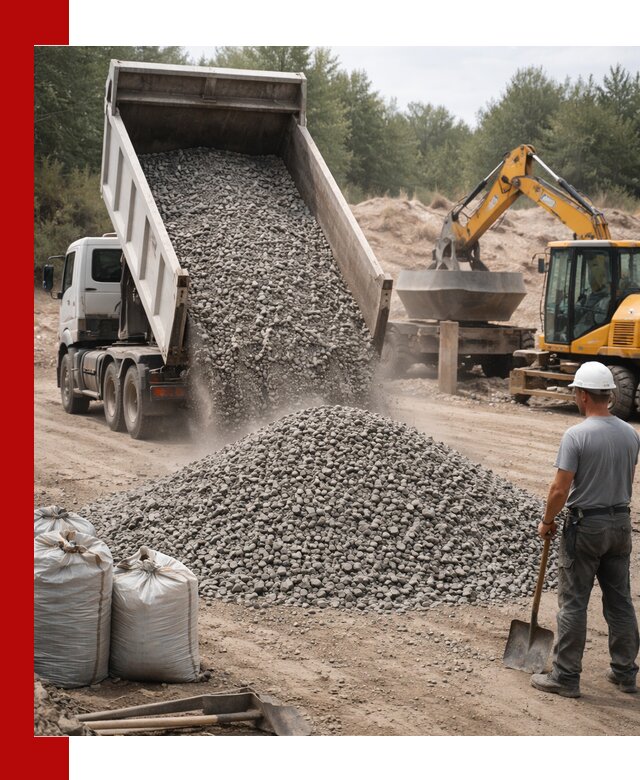 Доставка и продажа бетонного щебня в Ярцеве