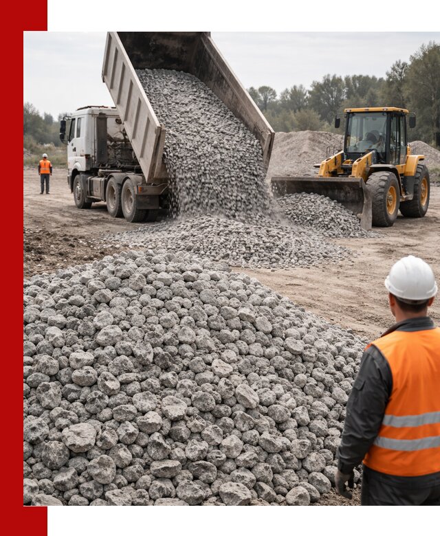 Доставка бетонного щебня фракции 20-40 в Ярцеве