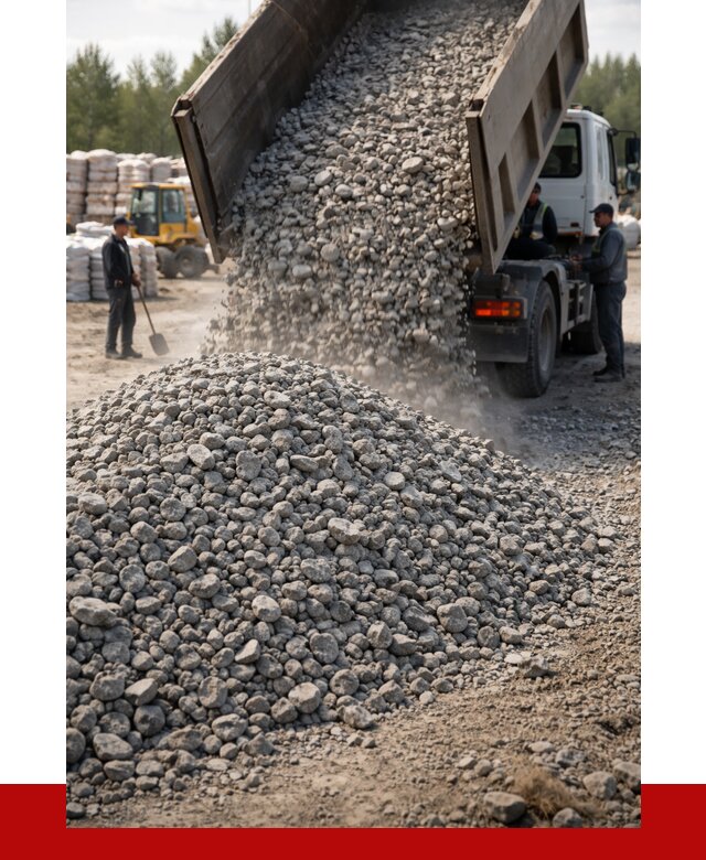 Бетонный щебень фракция 40-70 в Ярцеве от 1831 р. ПРОНЕРУДРцв