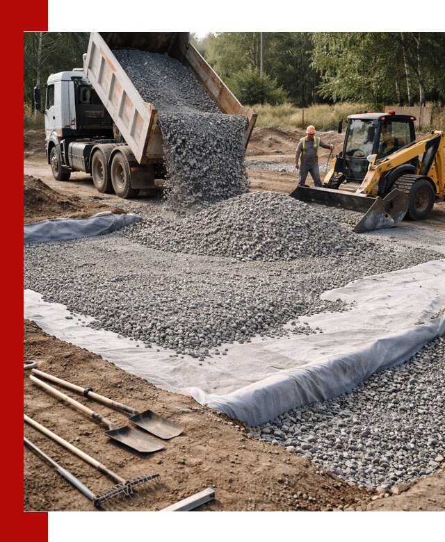 Щебень для фундамента с доставкой в Ярцеве