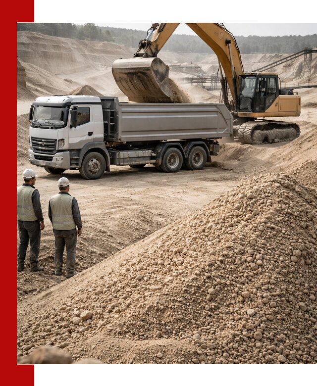 Карьерный крупнозернистый песок с доставкой в Ярцеве