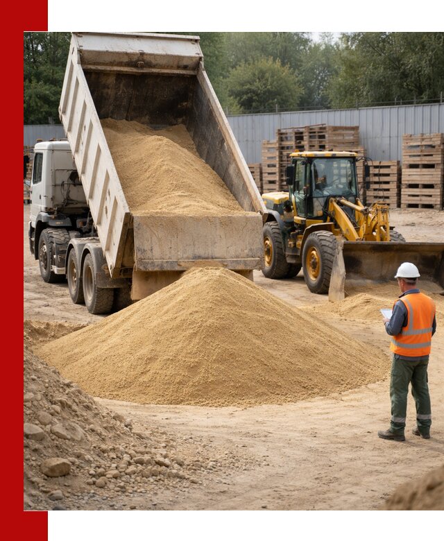 Доставка карьерного мелкозернистого песка в Ярцеве