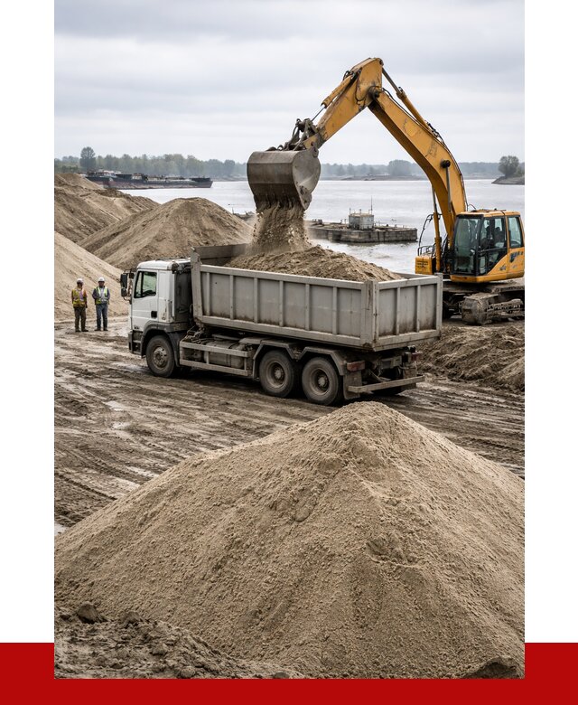 Купить речной песок навалом в Ярцеве от 1831 р., ПРОНЕРУДРцв