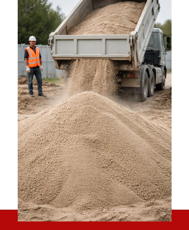 Купить сеяный песок с доставкой в Ярцеве от 2238 р ПРОНЕРУДРцв