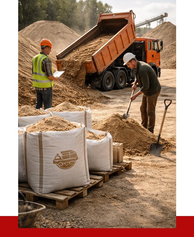 Строительный песок в Ярцеве от 2238 р. с доставкой, ПРОНЕРУДРцв