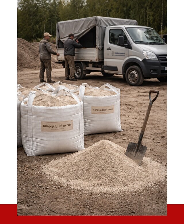 Кварцевый песок для пескоструя в Ярцеве от 4578 р. | ПРОНЕРУДРцв