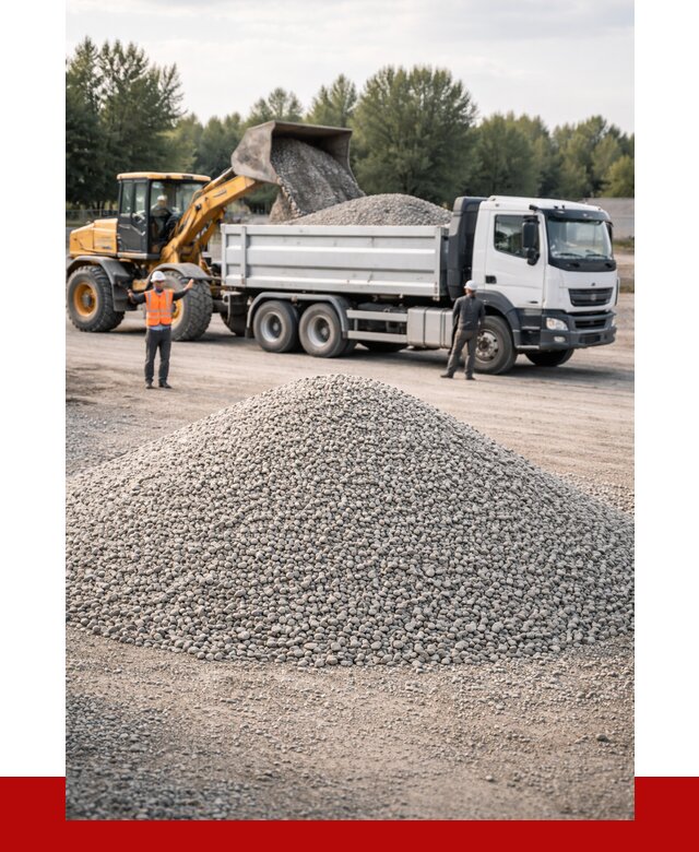Купить мытый гравий в Ярцеве от 3561 р, доставка ПРОНЕРУДРцв