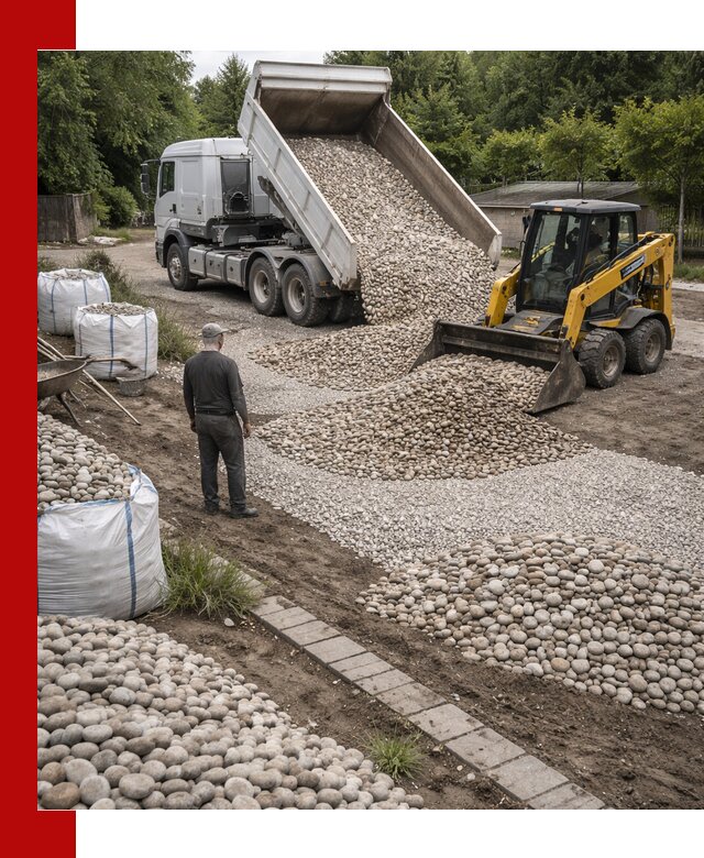 Доставка морской гальки оптом и в розницу в Ярцеве