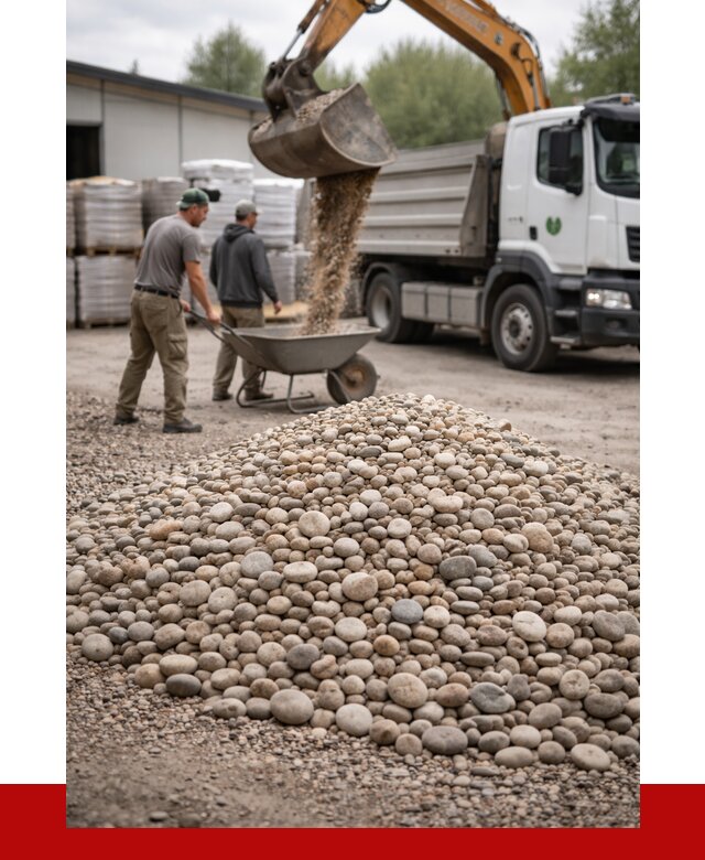 Галька декоративная в Ярцеве от 3256 р. за куб | ПРОНЕРУДРцв