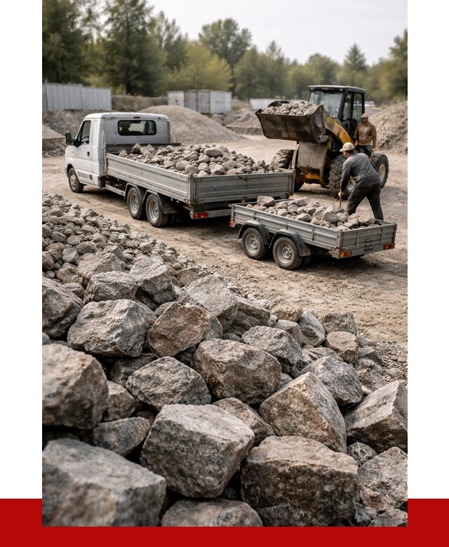 Купить бутовый камень гранитный в Ярцеве от 2849 р. | ПРОНЕРУДРцв