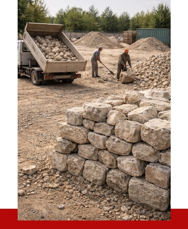 Бутовый камень известняковый в Ярцеве от 4273 р. | ПРОНЕРУДРцв