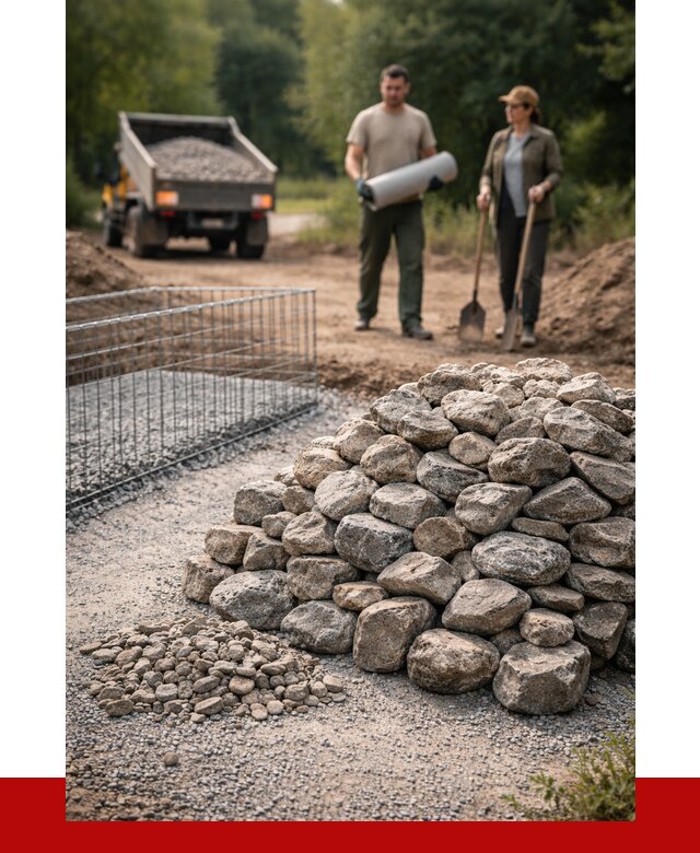 Камень для габионов фракция 100-200 в Ярцеве от 4884 р. | ПРОНЕРУДРцв