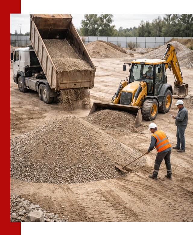 Поставка и доставка ПГС С4 в мешках и самосвалах в Ярцеве