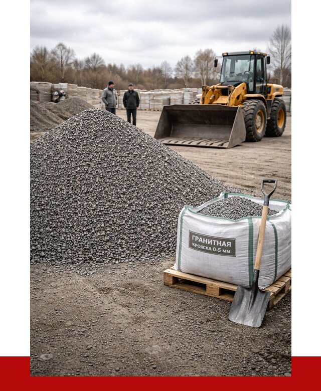 Купить гранитную крошку в Ярцеве от 4884 р. с доставкой | ПРОНЕРУДРцв