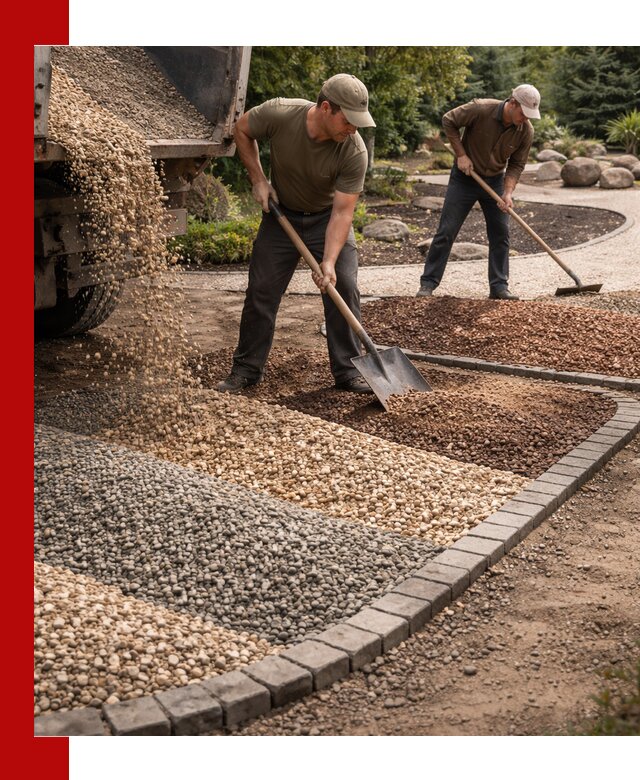 Декоративная крошка для ландшафта в Ярцеве — продажа и доставка