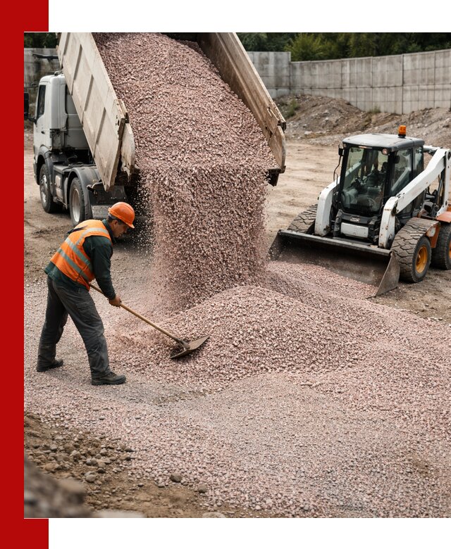 Крошка розовый гранит с доставкой в Ярцеве от производителя