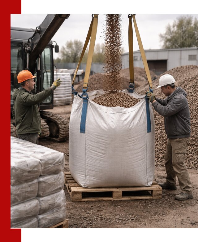 Керамзит в биг-бегах с доставкой в Ярцеве