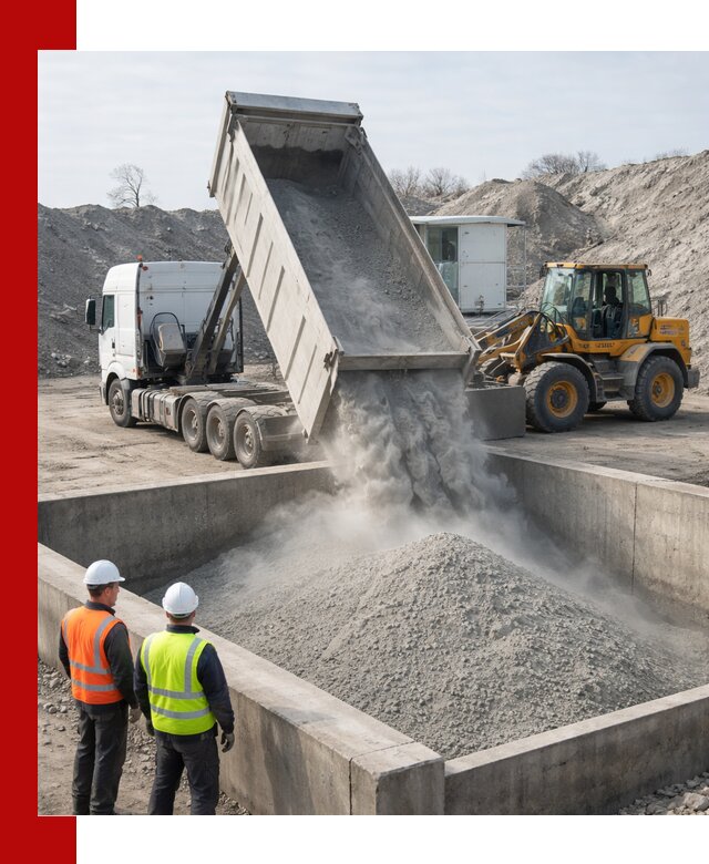 Доставка цемента навалом в Ярцеве крупными партиями