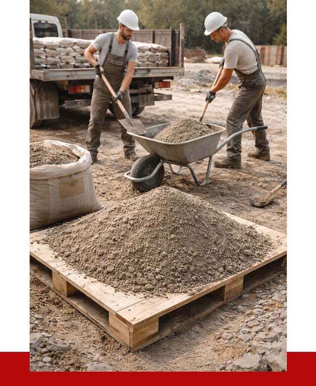 Цементно песчаная смесь М100 в Ярцеве от 5290 р. за куб | ПРОНЕРУДРцв