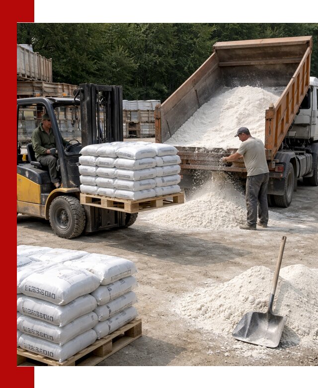 Доставка строительной извести оптом и в розницу в Ярцеве