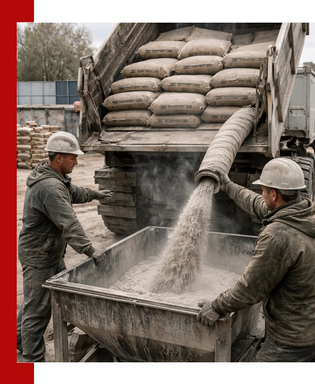 Доставка цемента М400 в Ярцеве оптом и в розницу